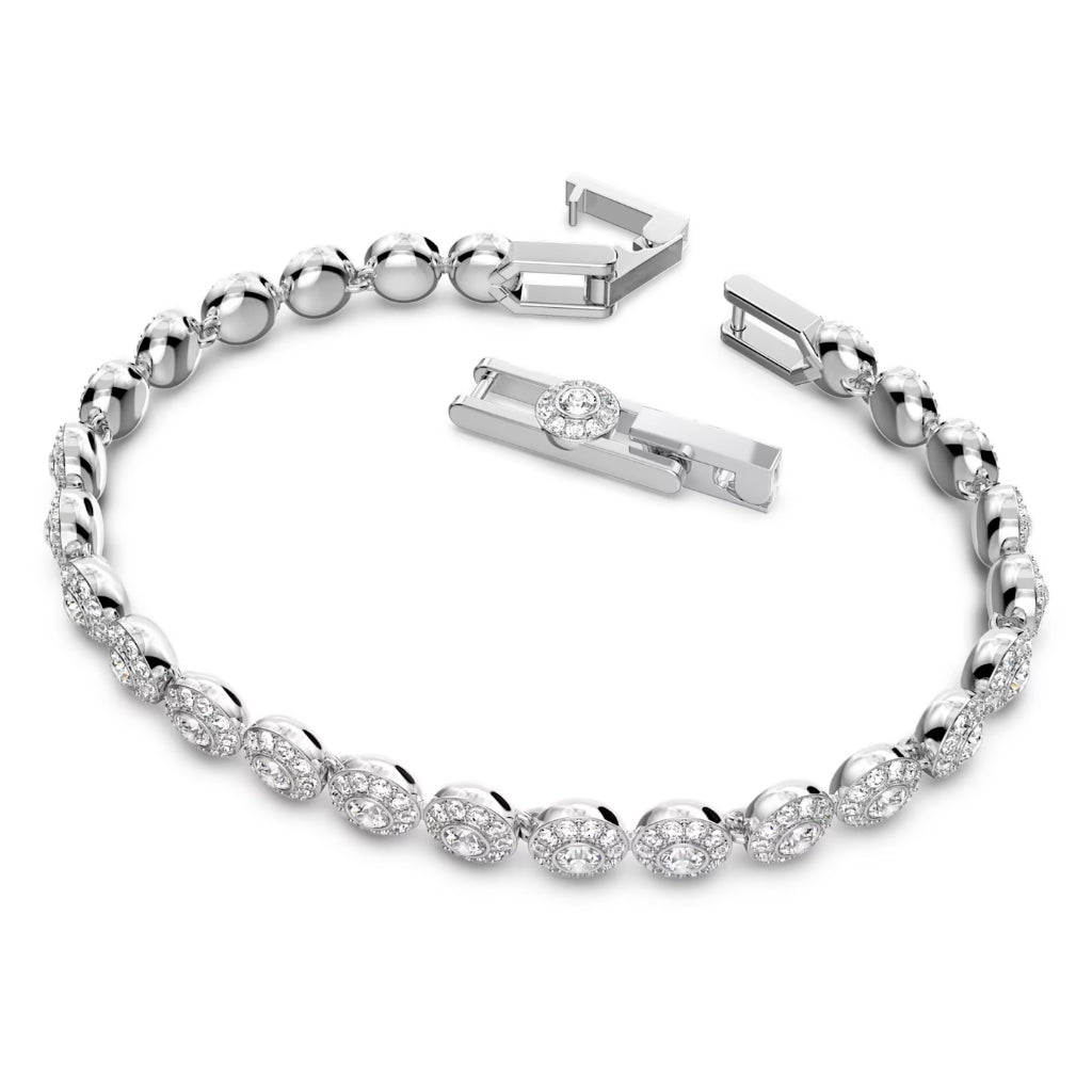 Vòng tay nữ CDE Angelic Round Cut Silver Bracelet CDE2082