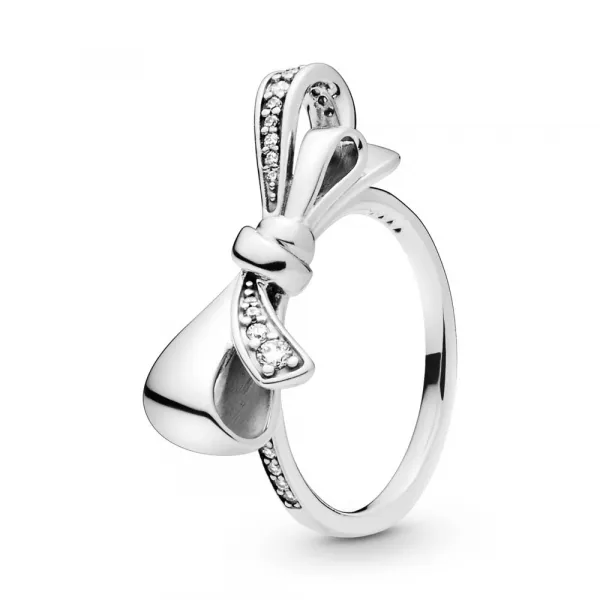 Nhẫn Bạc Nữ CDE Bow Gorgeous Ring CDE8043SV