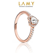 Nhẫn LAMY White Heart Stone Ring CDE8042RG