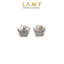 Khuyên tai LAMY Crown Stud Earrings CDE3034SV
