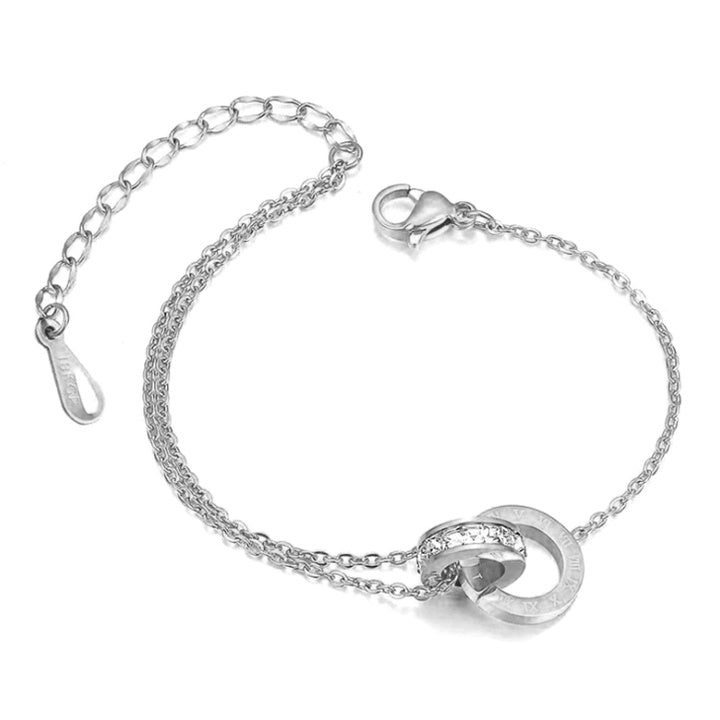 Sweet Love Unity Bracelet Silver