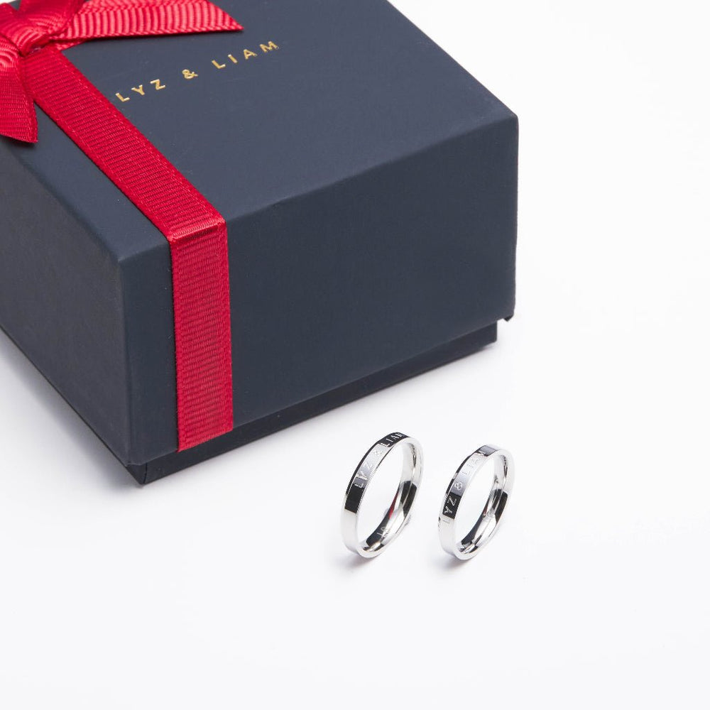 Lyz & Liam Classic Eternity Rings