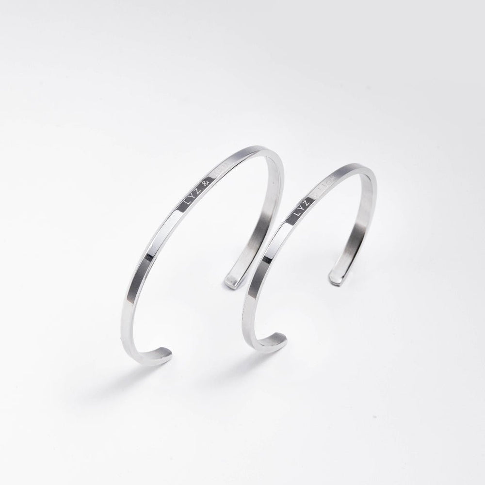 Lyz & Liam Classic Cuff Silver