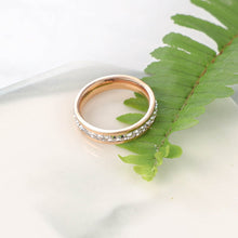 Nhẫn vĩnh cửu CDE Vàng hồng CDE8022RG