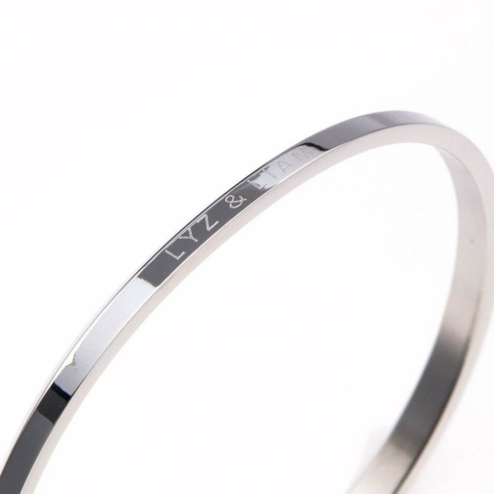 Lyz & Liam Classic Cuff Silver