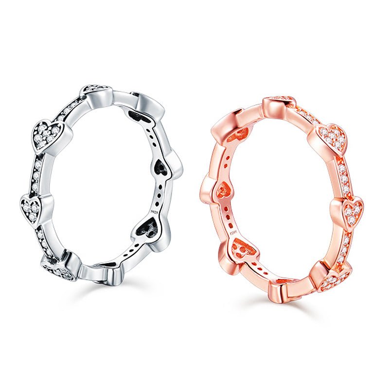 Alluring Hearts Ring