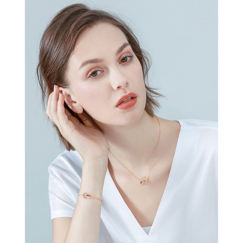 Sweet Love Unity Bracelet Rose Gold