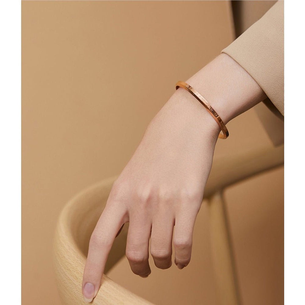 Lyz & Liam Classic Cuff Rose Gold