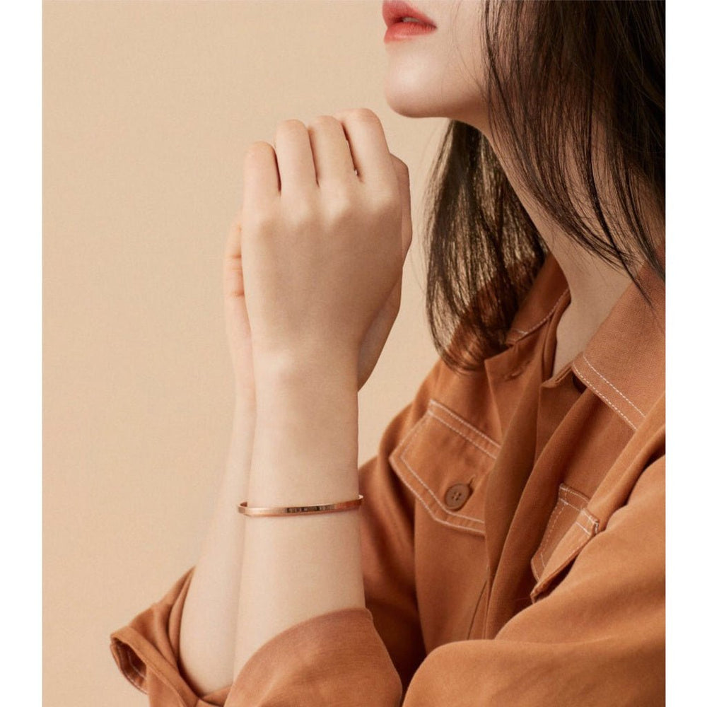Lyz & Liam Classic Cuff Rose Gold