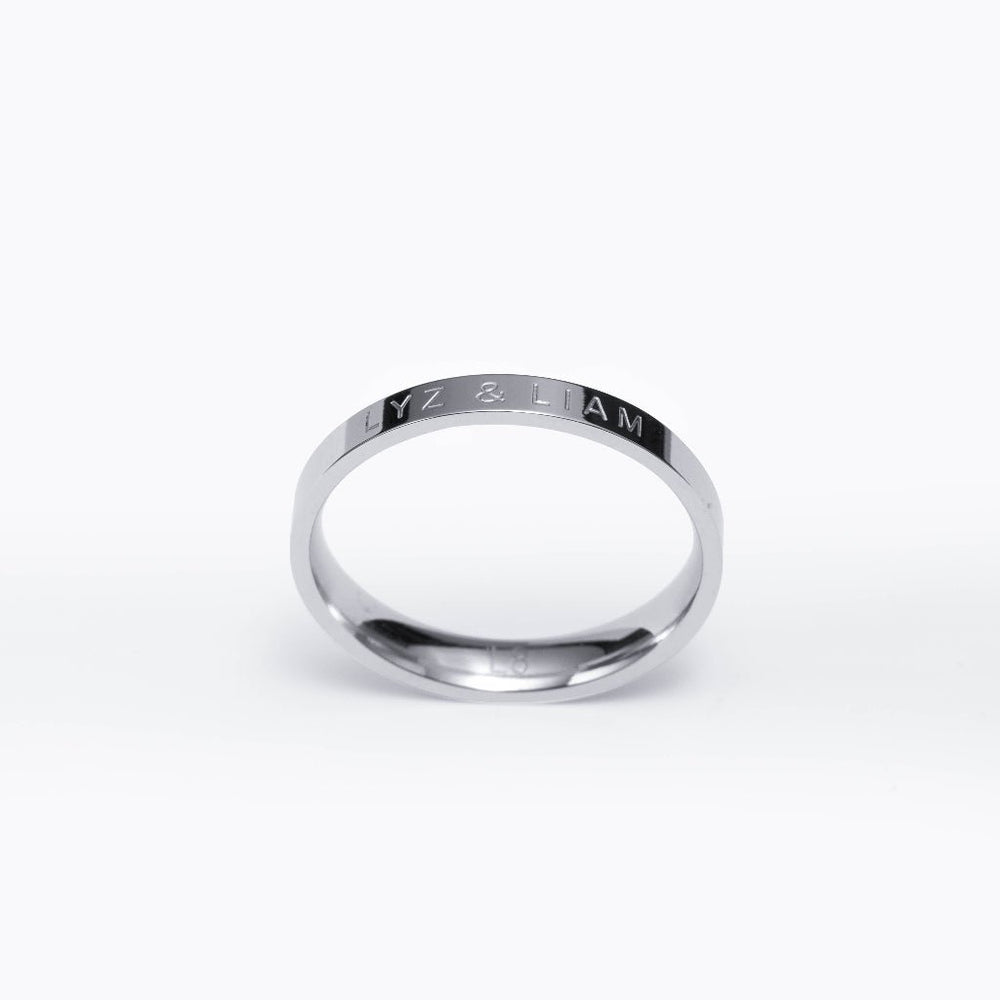 Lyz & Liam Classic Eternity Rings