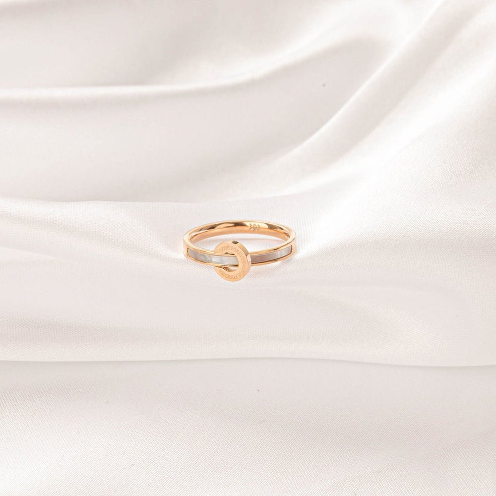 In Love Forever Ring Rose Gold