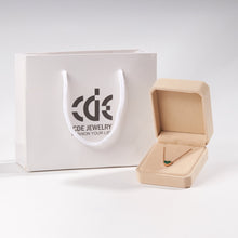 Dây chuyền LAMY Double Sided Heart Necklace Green CDE6012GR