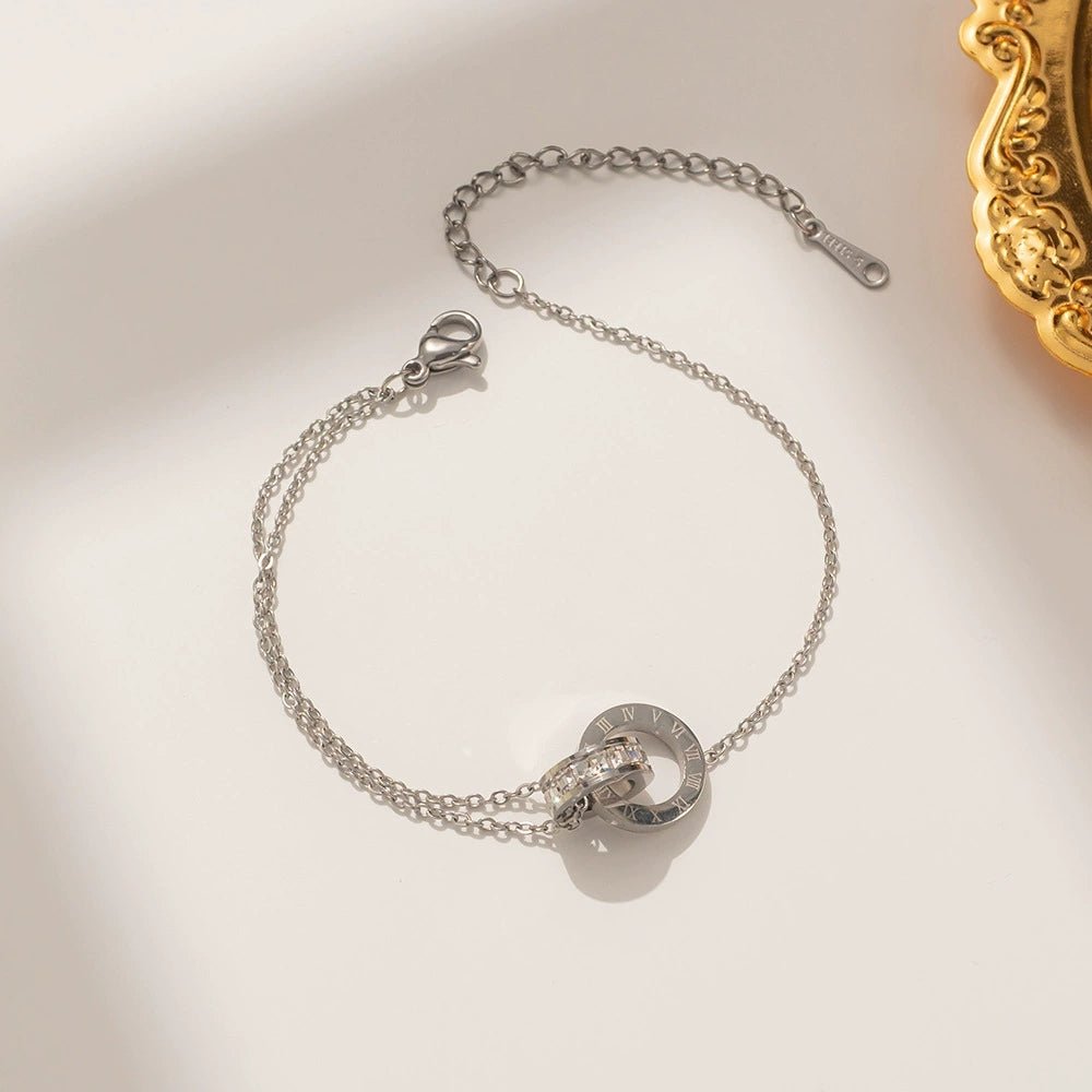 Sweet Love Unity Bracelet Silver