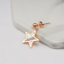 Khuyên tai nữ LAMY Moon Star Earrings CDE3016.WH