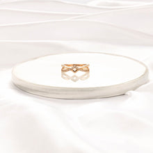 CDE Dia Tiara Rose Gold Ring CDE80080
