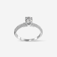 Nhẫn nữ LAMY kim cương Moissanite 0,5 Carat Wedding Lover DR009