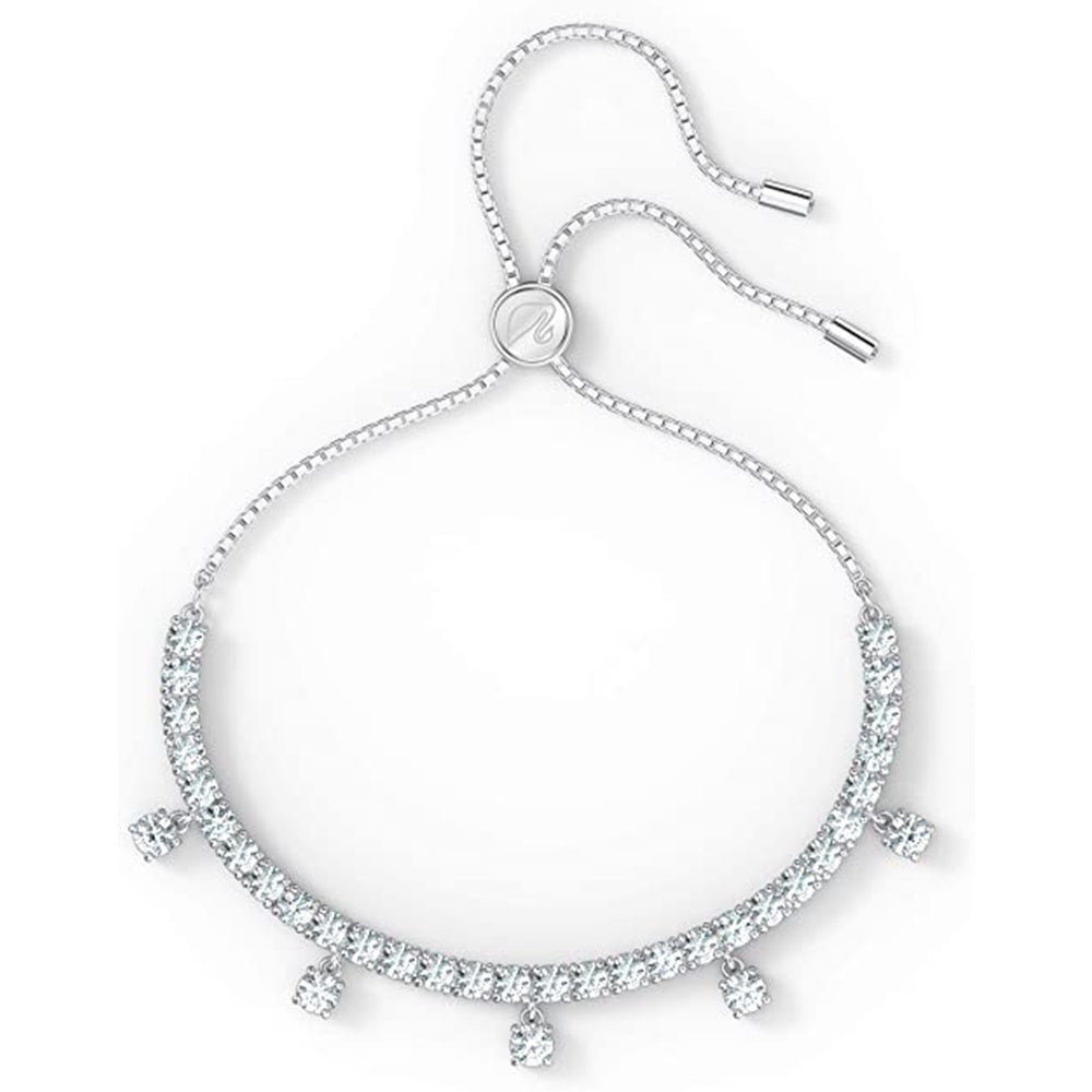 Subtle Drops Bracelet Silver, hàng đá nhỏ xếp liền thành vòng