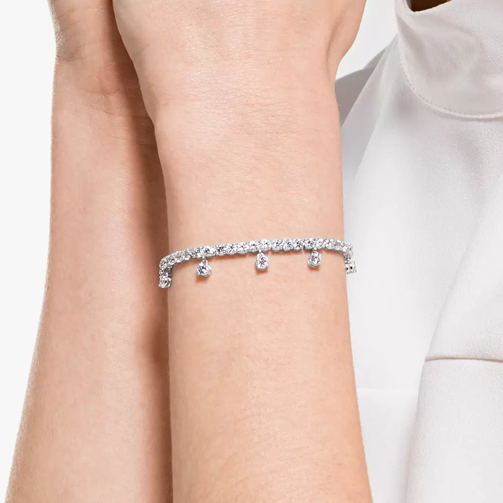 Subtle Drops Bracelet Silver