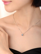 Dây chuyền kim cương Moissanite LAMY Minimalist Round 6.5 ly CDEDN036WH - Hàng chính hãng đã kiểm định