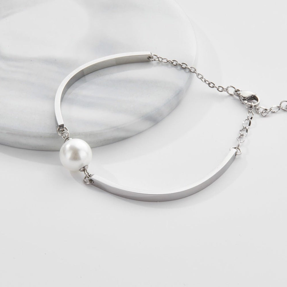 Pearl Bracelet Silver