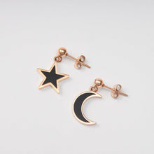 Khuyên tai nữ LAMY Moon Star Earrings CDE3016.BL