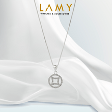 Dây chuyền bạc LAMY Lucky Coin Necklace Silver CDE6151SV - Women's Silver Lucky Coin Necklace