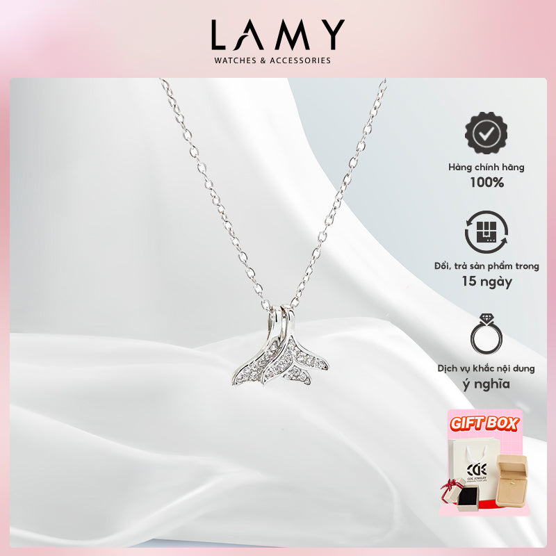 Dây chuyền bạc nữ LAMY Sunburst Necklace Silver 6421SV