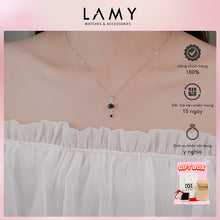 Dây chuyền bạc nữ LAMY Fox Moonstone Pendant Necklace Silver 6299BL - Dây chuyền bạc ta