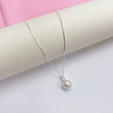 Dây chuyền bạc nữ LAMY White Pearl Silver Necklace 6314WH - Bạc S925 cao cấp