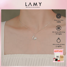 Dây chuyền bạc nữ LAMY Snowflake Moon Necklace Silver 6349 - Dây chuyền bạc ta
