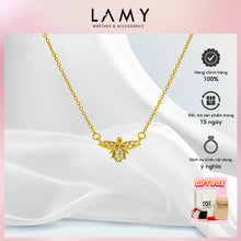 Dây chuyền bạc nữ LAMY Sweet Bee Necklace Gold 6415GG