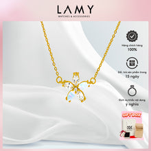 Dây chuyền bạc nữ LAMY Celestial Bloom Necklace Gold CDE6419GG