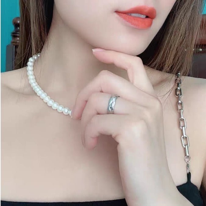 Crush Ring Silver