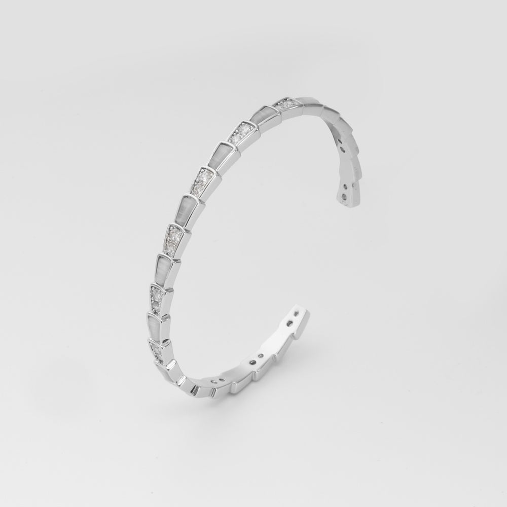 Lyz & Liam Viper Cuff Silver