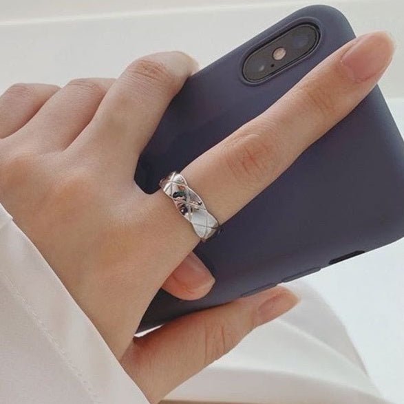 Crush Ring Silver