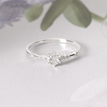 Nhẫn bạc nữ LAMY Snow Princess Silver Ring 8098