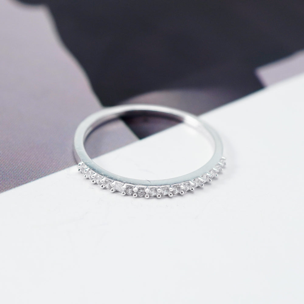 Beaded Ring Silver - 8103SV