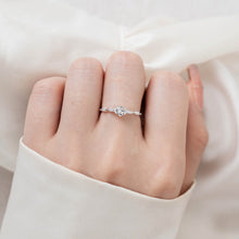 Nhẫn bạc nữ S925 LAMY Snow Princess Silver Ring 8161