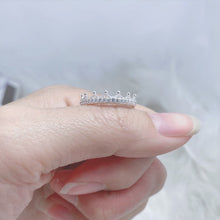 Nhẫn bạc nữ LAMY Vương miện Crown Ring Silver 8177