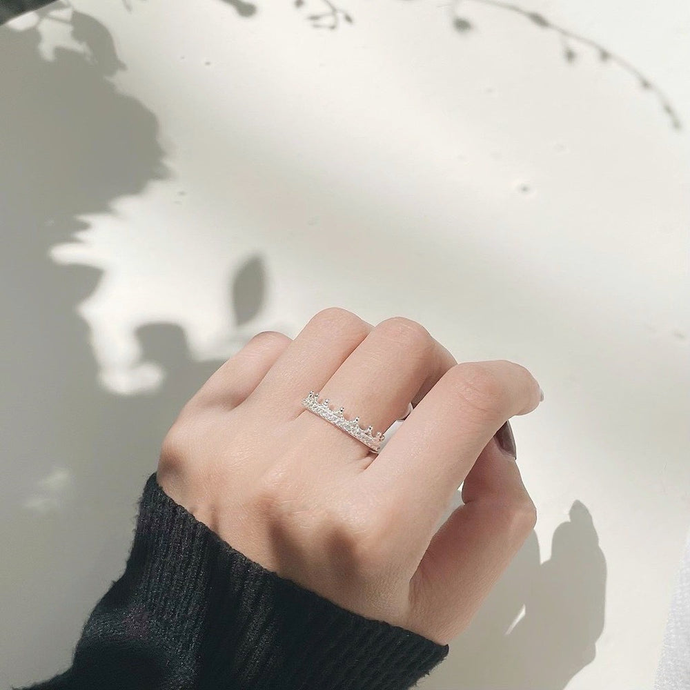 Crown Ring Silver