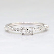 Nhẫn bạc nữ LAMY Glittering Ribbon Ring Silver CDE8180SV - Nhẫn bạc ta cao cấp