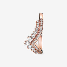 CDE Princess Wishbone Rose Gold Ring CDE8058RG