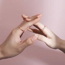 Bộ nhẫn LAMY Embrace Band Ring & Narrow Ring Couple Rings CDE8016RG & CDE8017RG