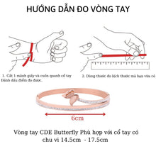 Vòng tay LAMY Butterfly Bracelet Classic Cuff Rose Gold 2006