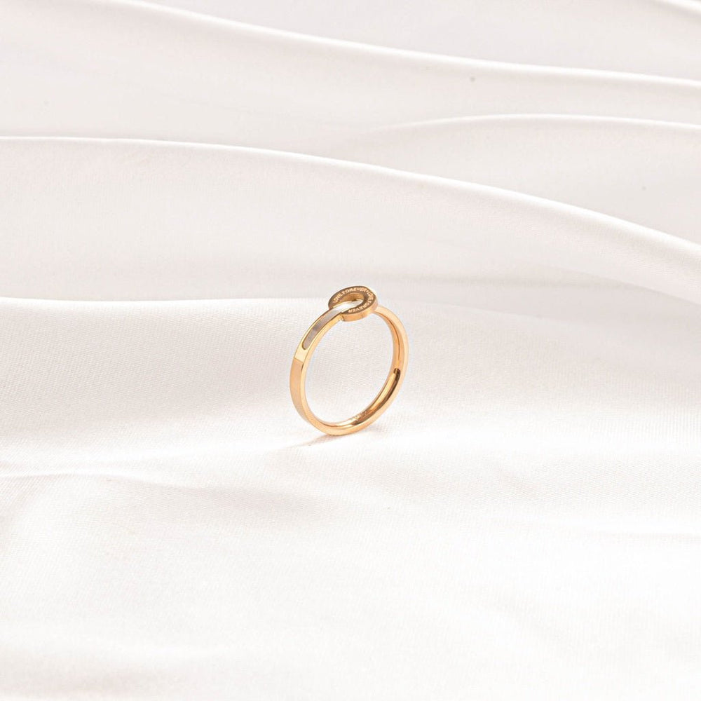 In Love Forever Ring Rose Gold