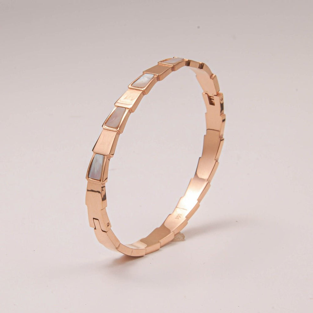 Snake Bracelet Rose Gold