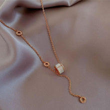 Dây chuyền Roman Opal Necklace Rose Gold CDE6064RG Women's Necklace