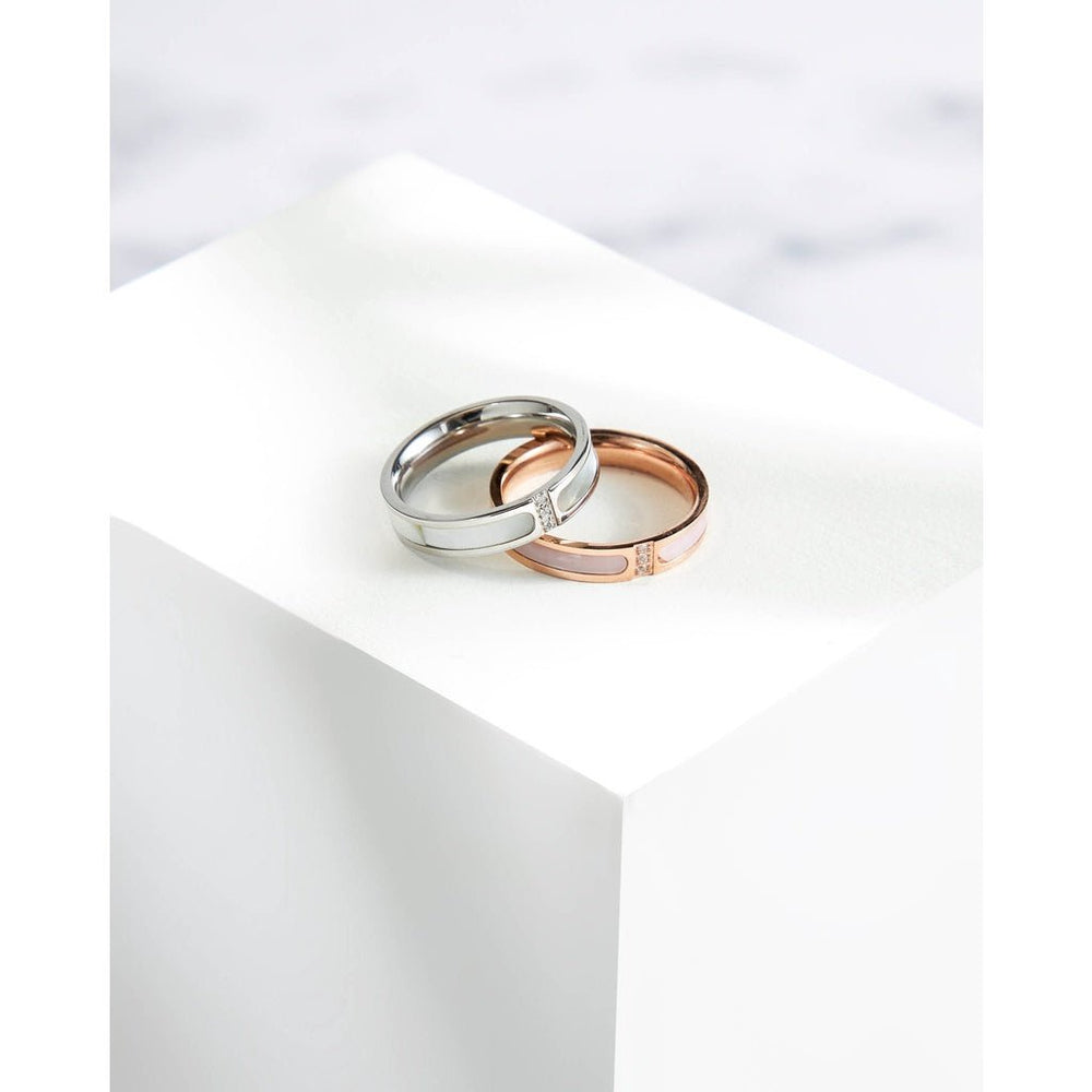 Band Nirvana Ring Silver