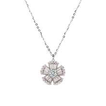 Dây chuyền kim cương Moissanite LAMY Crystal Bloom 5 ly CDEDN053WH - Hàng chính hãng đã kiểm định