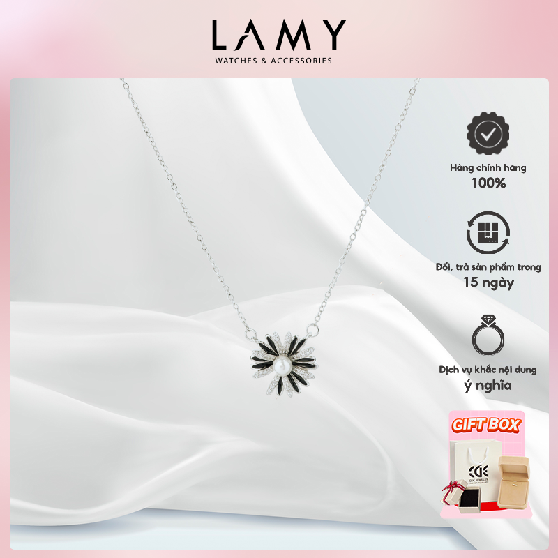 Dây chuyền nữ LAMY Sweet Daisy Necklace Silver 6444
